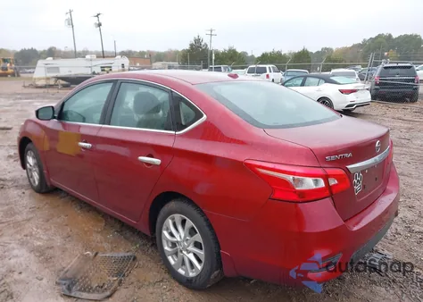 2018 Nissan Sentra Sv from USA, damaged, VIN 3N1AB7AP3JY252824